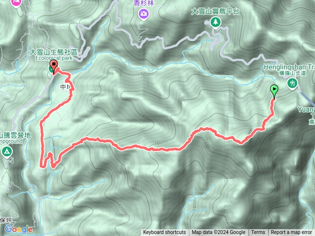 1130921橫嶺山-沙蓮山-笛吹山預覽圖