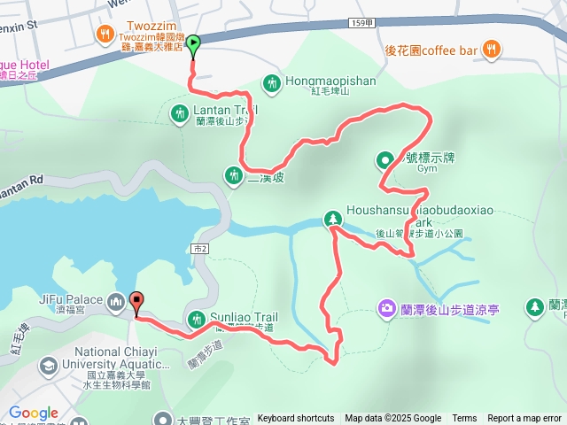 蘭潭後山步道