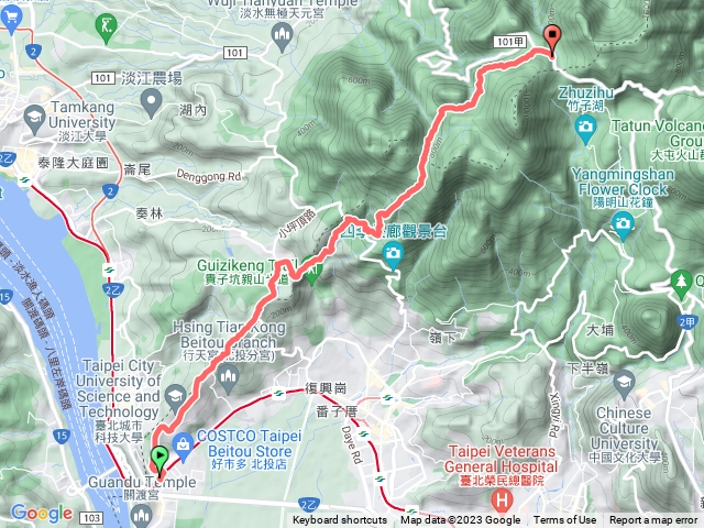 台北大縱走（一）