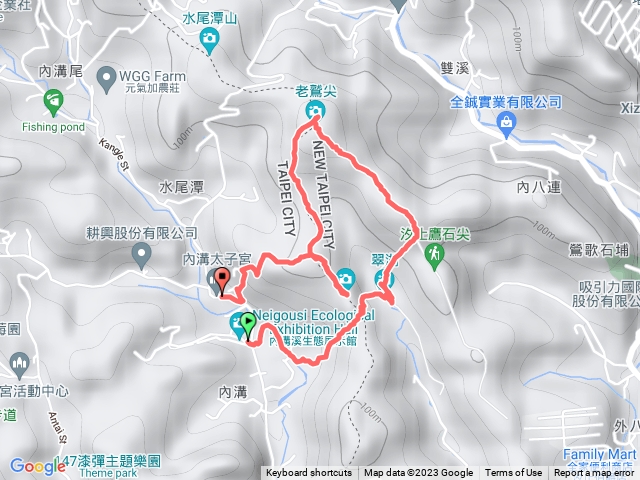 翠湖 老鷲南峰 老鷲山 油桐嶺 內溝山