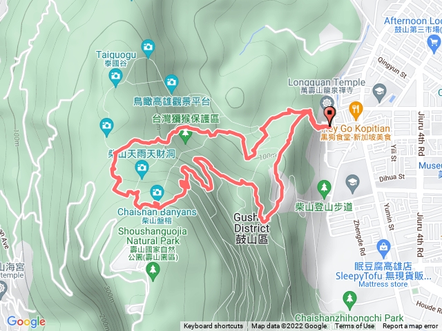 高雄柴山切地瓜