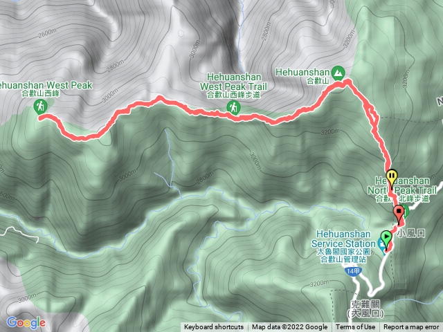 南投仁愛^_^：合歡山北峰+合歡山西峰（2座山）【交通：開車】