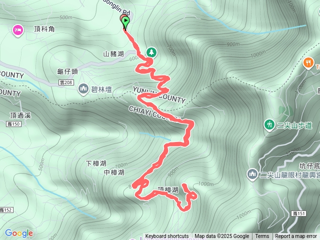 華山山豬湖步道