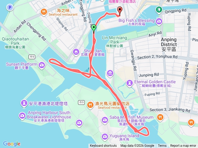 安平港船遊預覽圖