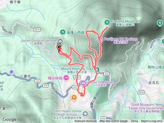 青雲殿上基隆山O型預覽圖