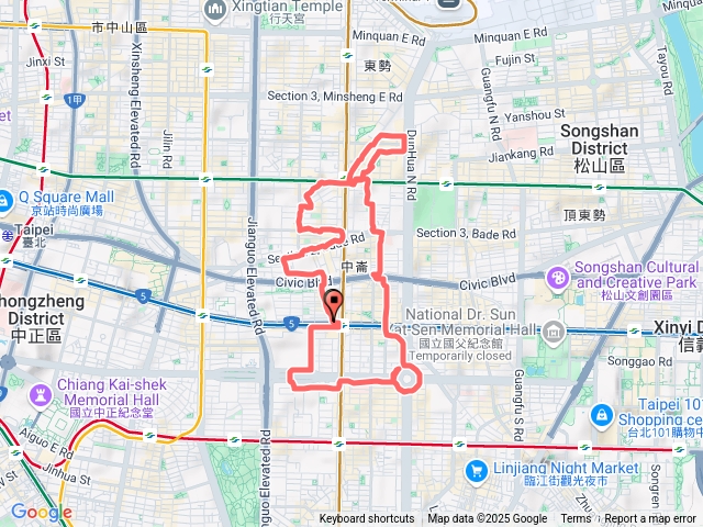 復興北路兔兔 (慢跑)