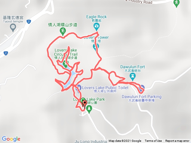 基隆情人湖、大武崙山