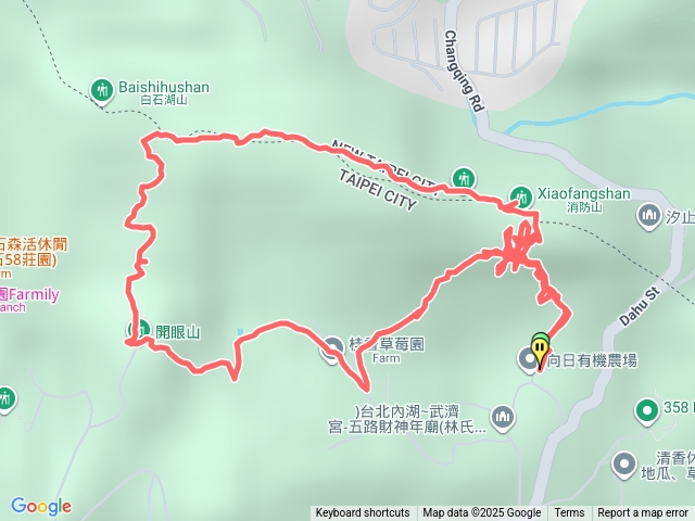 大丘田山開眼山大岩壁岩洞