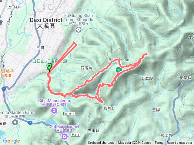 打鐵寮步道-陳厝坑山-十三分山-白石山預覽圖