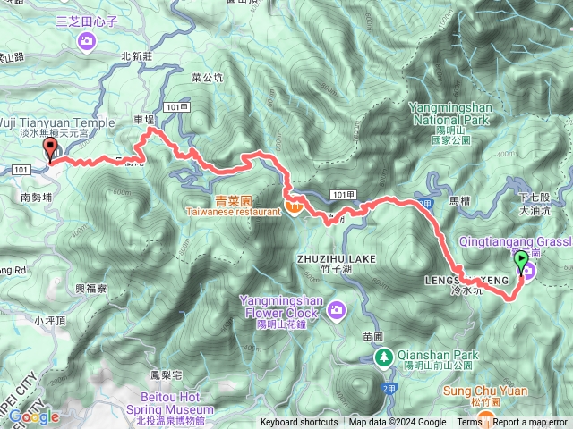 淡基橫斷古道西段(冷擎步道、蜜蜂巢古道、十八彎古道)預覽圖