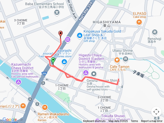 2025-04-20 日本金澤城東茶屋街