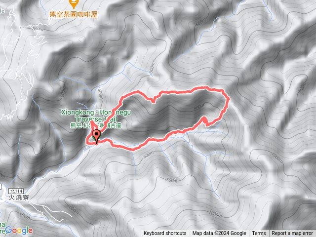 熊空紅河谷越嶺古道-加九嶺山O型