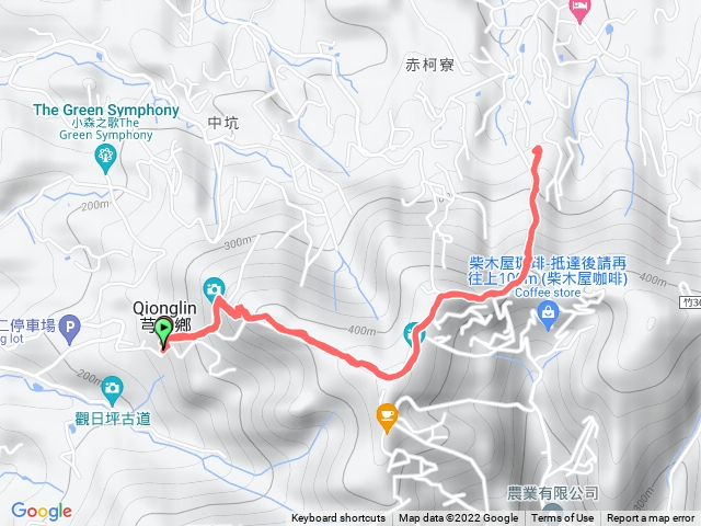 飛鳳山大板根原路折返