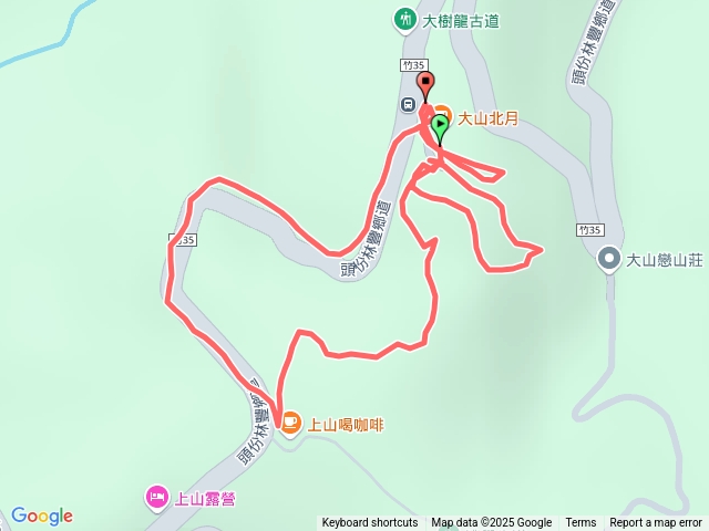 大山背逃學步道-騎龍山預覽圖