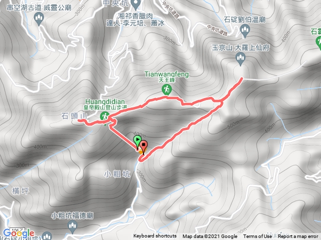 皇帝殿西峰上東峰下