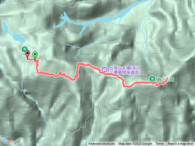 銅山山毛櫸稜線步道