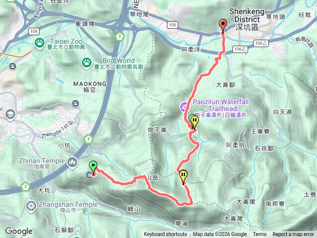 指南宮後山-猴山岳-林家草厝-四龍瀑布預覽圖