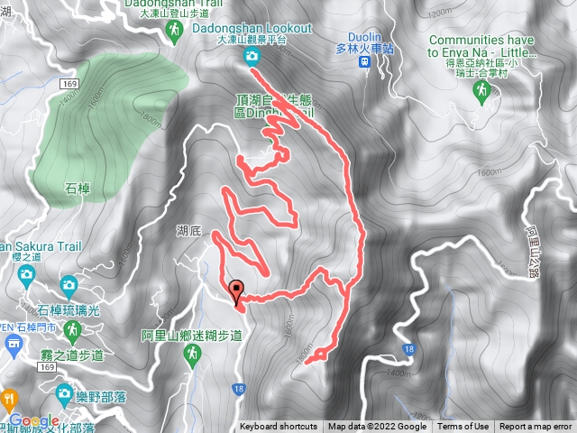 2022-11-06_迷糊步道停車場走芙蓉山 天福山 大凍山