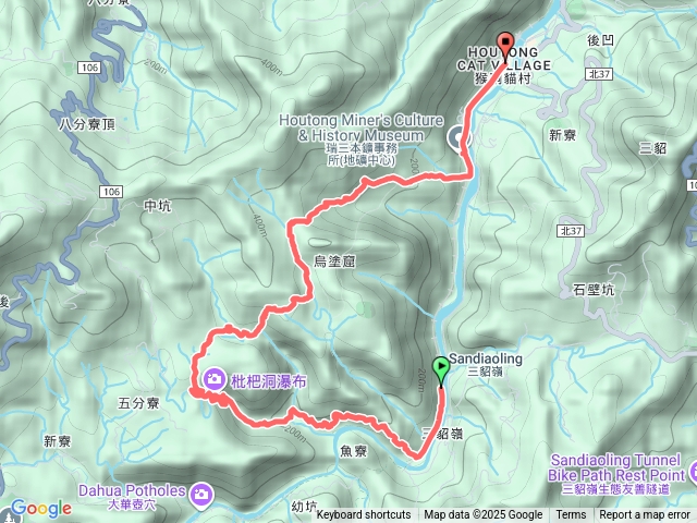 三貂嶺火車站-猴洞火車站預覽圖