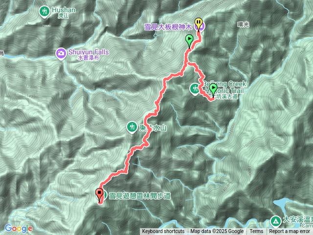 20250928北坑駐在所遺址、大板根、北坑山、雪見遊憩區～yaya