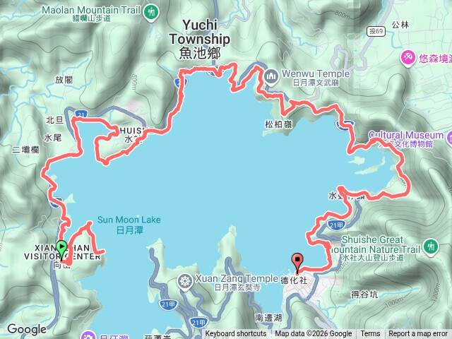 日月潭環潭步道20260906