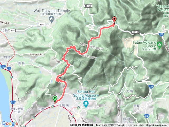 ⛰️向天池(復興崗上，二子坪下)-📆2021.08.06