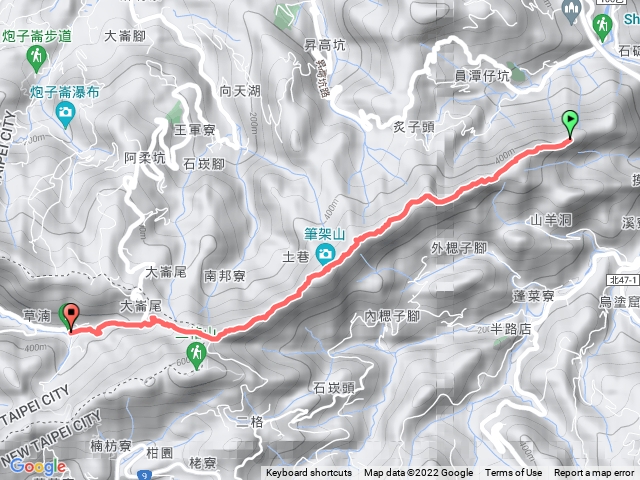 筆架連峰