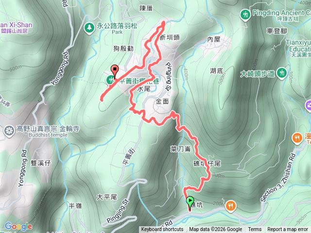 2026-01-28平溪步道-鵝尾山水田-圳仔頭步道-平菁街42巷櫻花-客官農場預覽圖