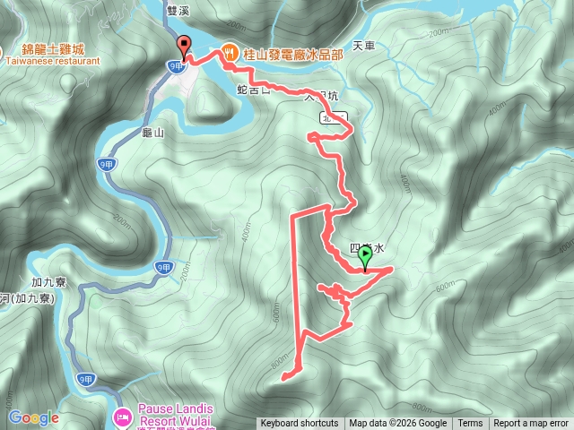 聖母洞四崁水山大桶山大桶山東峰