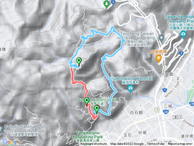 20220109鵲子山、跑馬古道O型