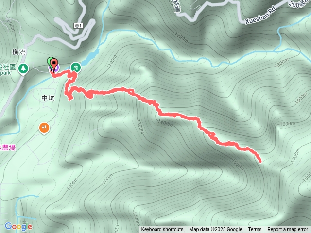 大棟上橫嶺自然步道