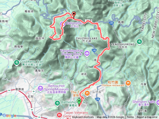 天母古道 七星山 大屯山主、南、西峰 二子坪預覽圖