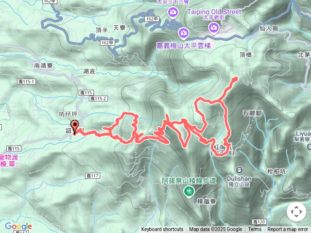 安靖古道連走觀音石山、紅南坑山、大巃頂、阿拔泉山、錦湖山