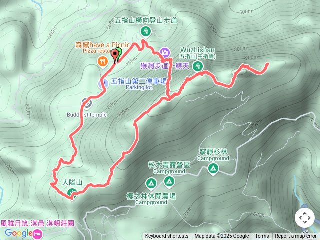 五指山大隘山