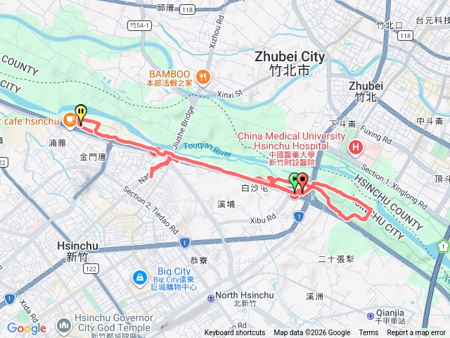 頭前溪櫻花步道