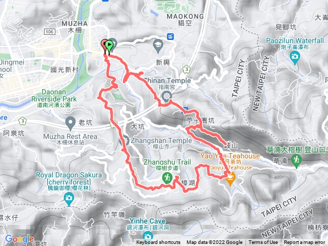 1100423台北大縱走第七段
