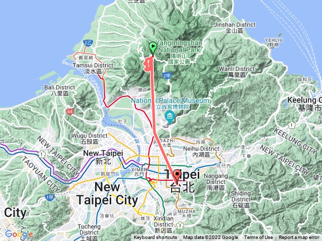 台北大縱走第二段