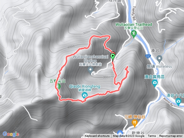 新北－臺灣百大必訪步道五寮尖登山步道202310121448