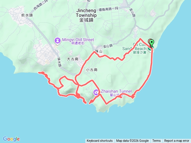 歐厝→銅牆山→珠山預覽圖