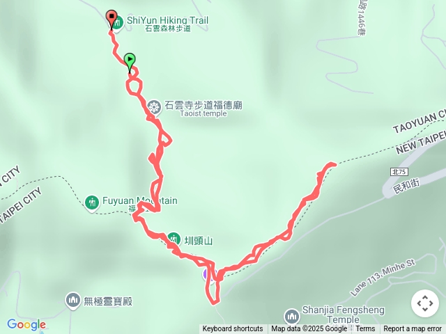 桃園石雲森林步道