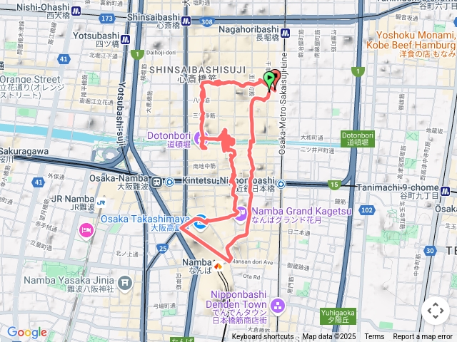 日本大阪散策(難波-道頓堀-心齋橋)