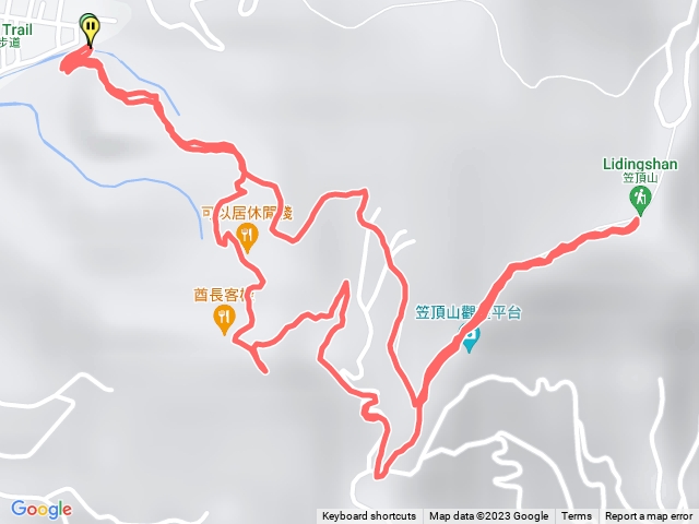 笠頂山3上o型走