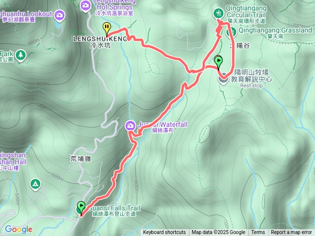 絹絲瀑布-擎天崗-冷水坑預覽圖