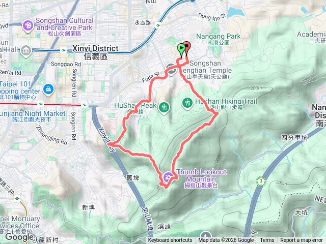 四獸山_慈惠堂上95峰下永春崗