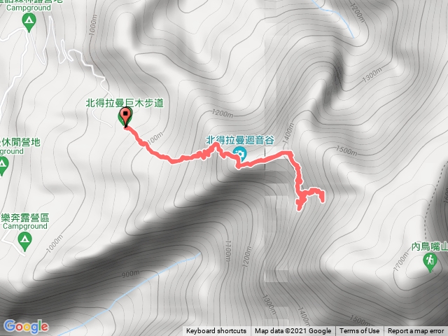 北得拉曼山（Y行路線）