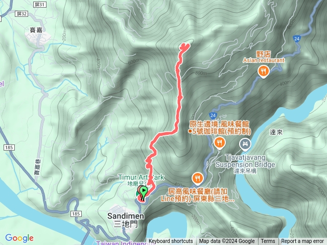 三地南峰>三地山來回