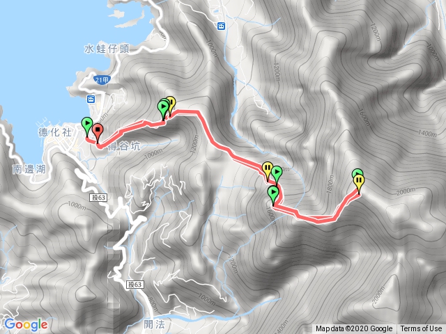 水社大山(伊達邵部落起登)