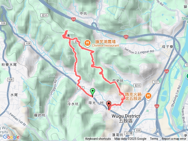 五股坑山御史坑山五股山預覽圖