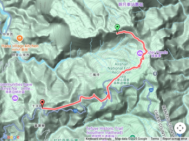 2025.05.06營地到阿里山車站。0900_1135