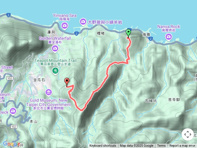 劍龍稜茶壺山稜